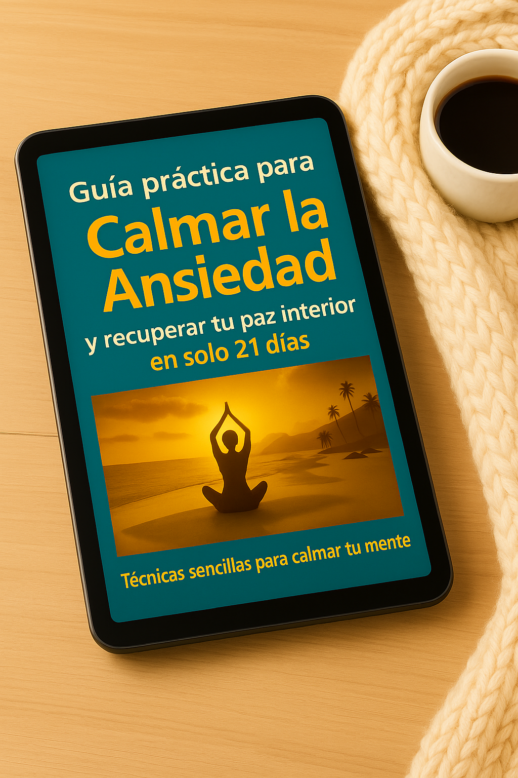Guía práctica para calmar la ansiedad y recuperar tu paz interior en 21 días